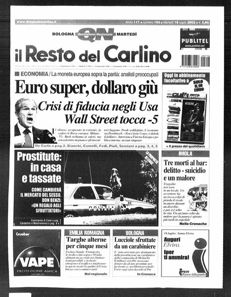 Il Resto del Carlino : giornale dell'Emilia